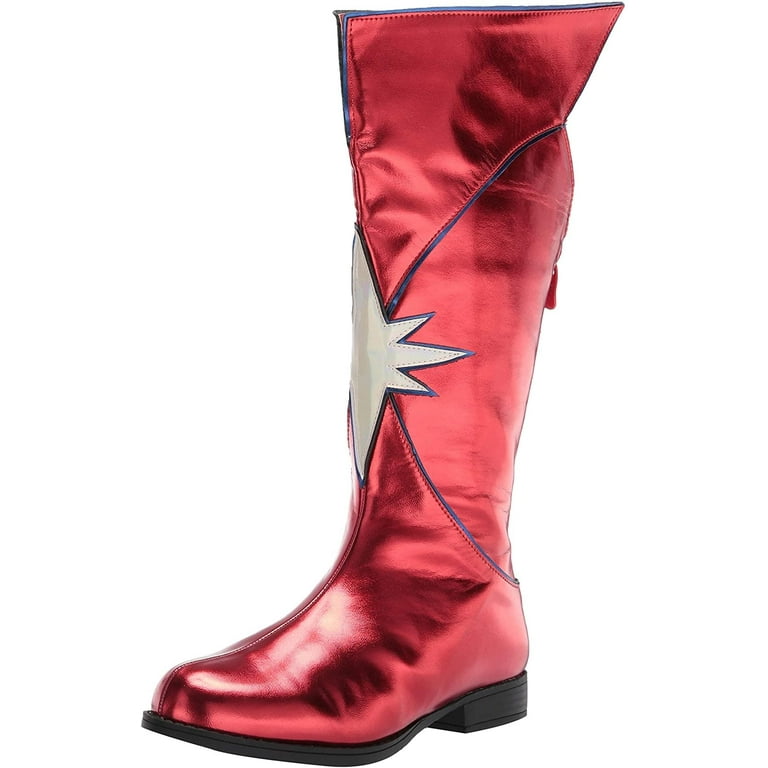 Ladies red shop boots size 6