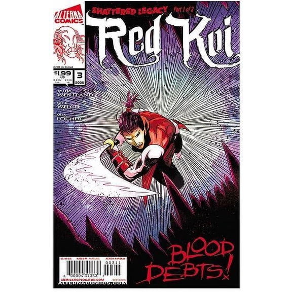 Red Koi 2020 #3 Alterna Comics Comic Book