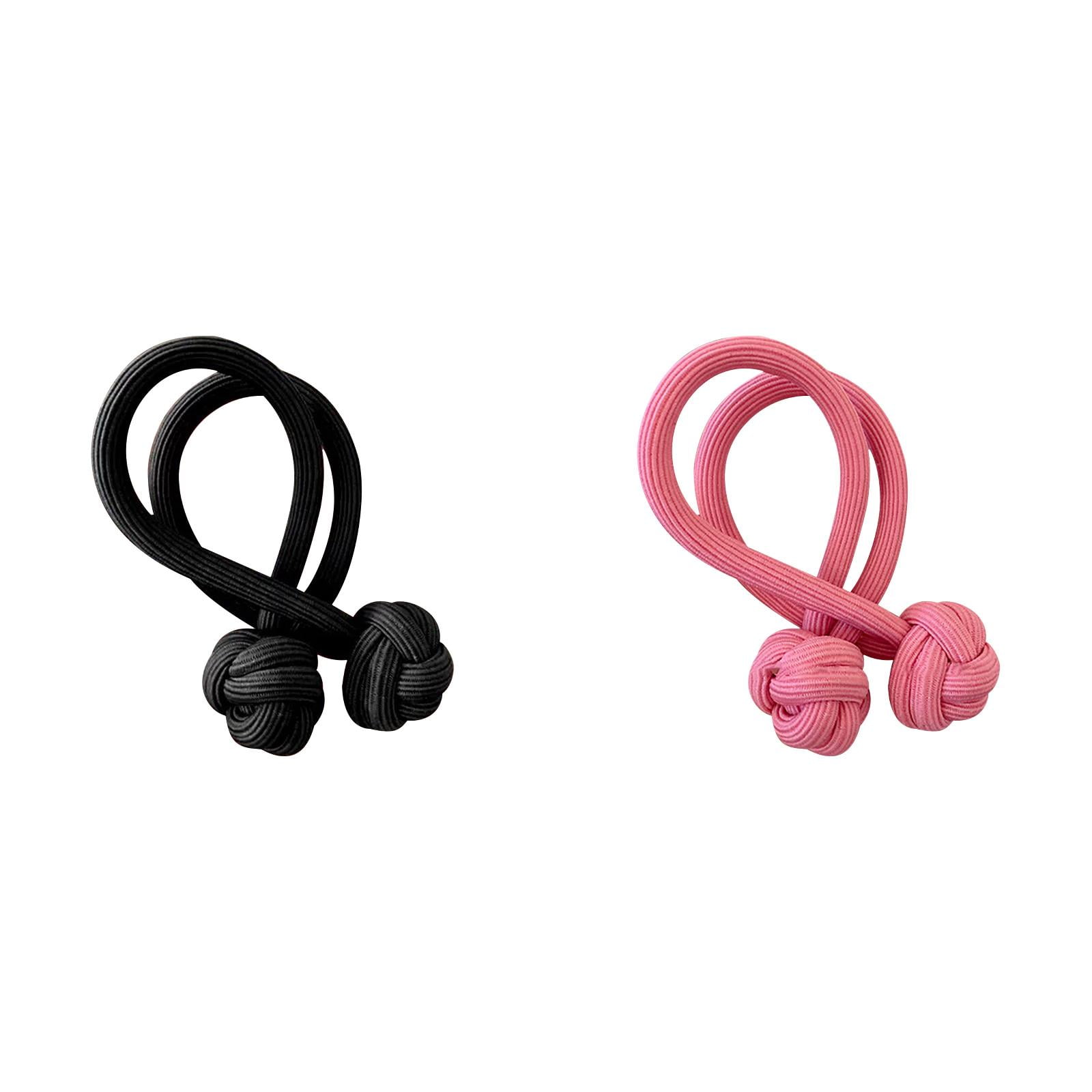 Red Korean Version Of Rubber Band Women's Hair Tie Thick And Durable