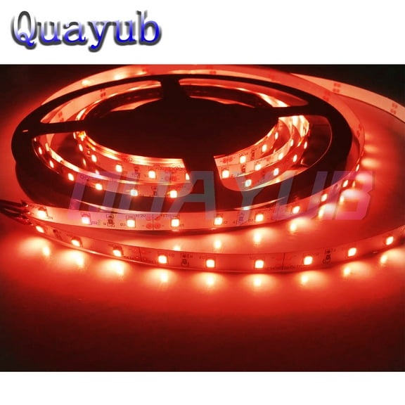 Red LED Boat Light Deck Waterproof 12V Bow Trailer Pontoon Lights Strip Marine