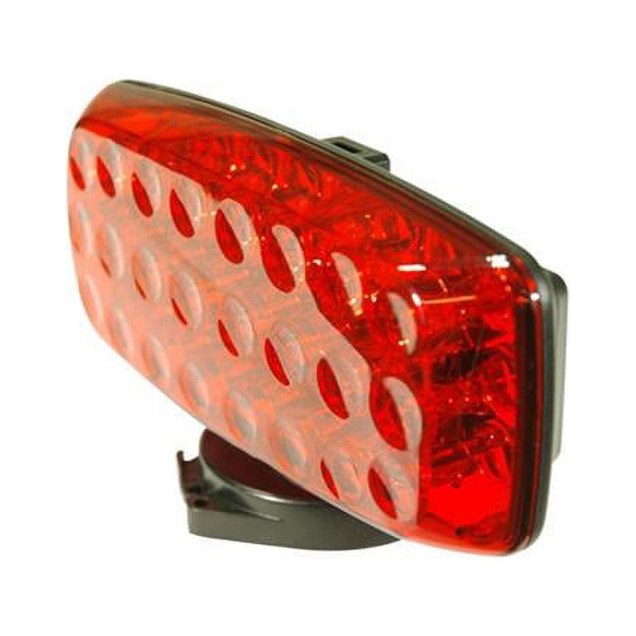 Red LED Strobe Light with Back and Base Mount