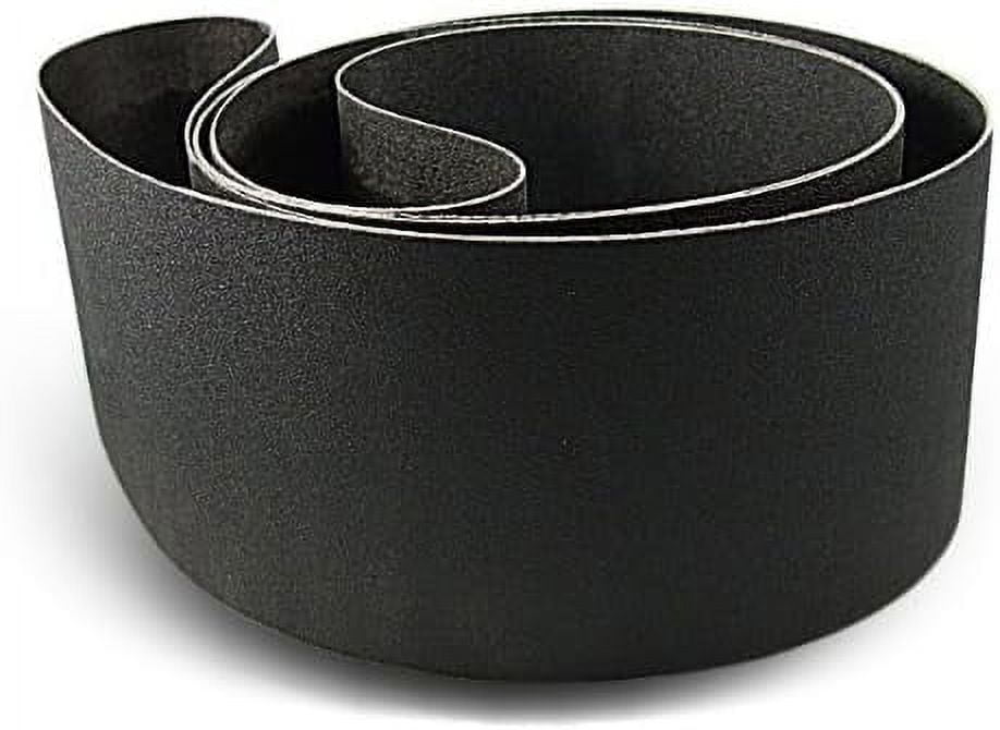 Red Label Abrasives 1x42 Inch Sanding Belts - 120 Grit Silicon Carbide, 12 Pack For Wood & Metal