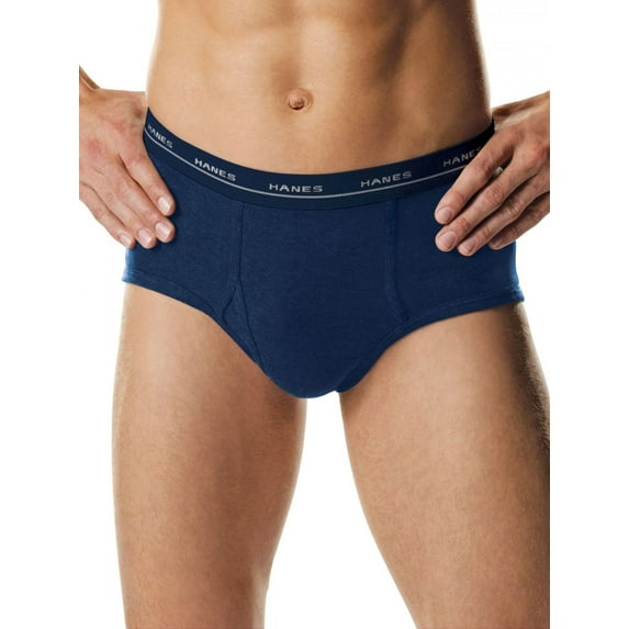 Red Label Mens 3-Pack Mid-Rise Exposed Waistband Briefs