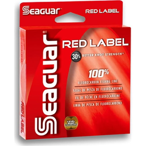 Red Label Saltwater Fluorocarbon - 6 lb Tested