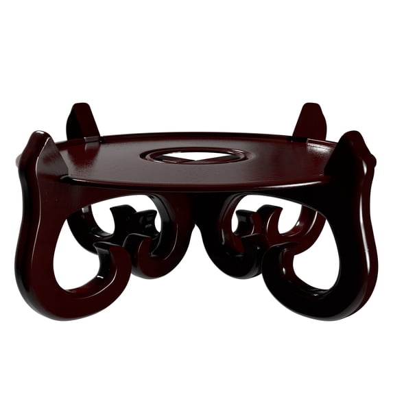 Red Lantern Fishbowl Cross Stand - Size 12.5 in. Base Diameter