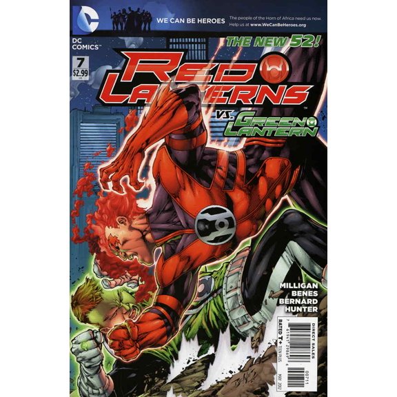 Red Lanterns #7 VF ; DC Comic Book