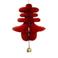 thumbnail image 1 of Red Lanterns Chinese New Year Decorations 2026 Folding Honeycomb Ball Paper Pendant Lanterns Festival Spring ﻿ Hanging, 1 of 9