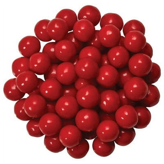 Red Large Pearl Dragee Confetti Sprinkles, Cake, Cookie, Donut, Cakepop Toppings, 4 oz.