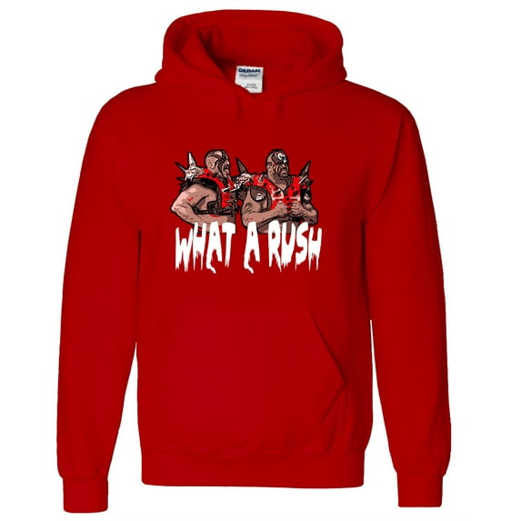 Red Legion of Doom WWF WWE Old School Youth Small Hooded Sweatshirt