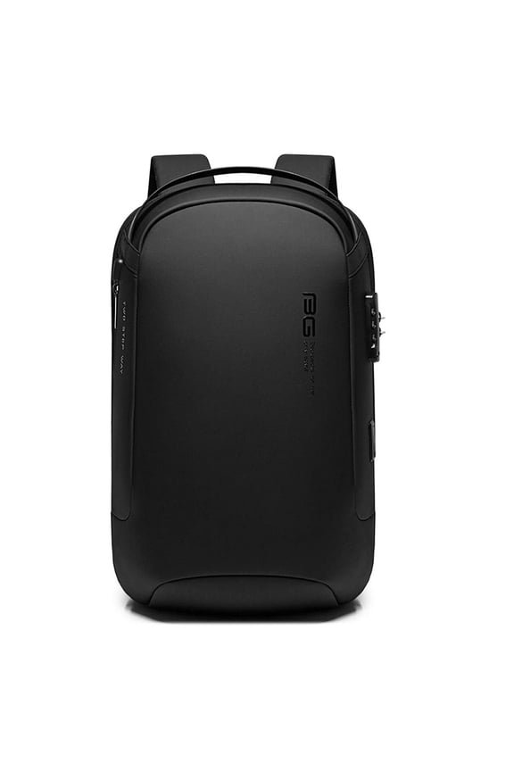 Red Lemon Bange Swiss Alpine sami Water-Resistant Anti-Theft Unisex Travel Laptop Backpack For Men's And Women's With Usb Charging And Password Number Lock (Black) (Medium Size), 20 Litre