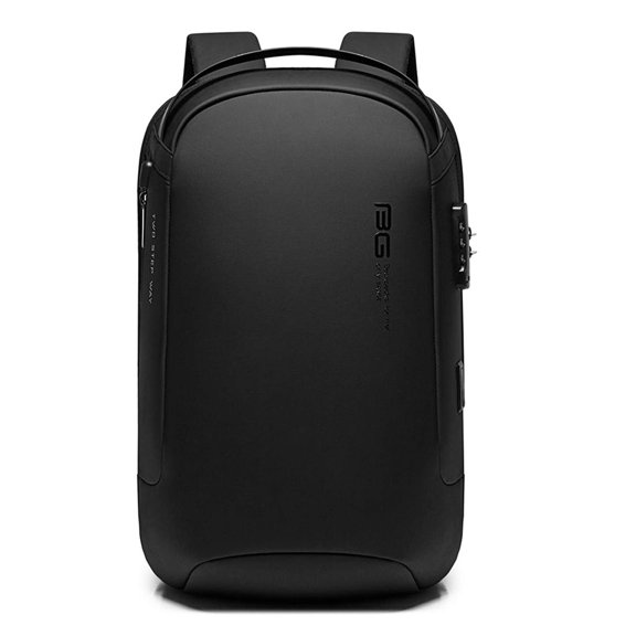Red Lemon Bange Swiss Alpine sami Water-Resistant Anti-Theft Unisex Travel Laptop Backpack For Men's And Women's With Usb Charging And Password Number Lock (Black) (Medium Size), 20 Litre