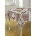 thumbnail image 1 of Red Letter 100% Polyester, Stain Resistant Tablecloth 63 x 63 inch, 1 of 1