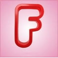 thumbnail image 1 of Red Letter F Cookie Cutter, 1 of 1