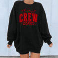 thumbnail image 1 of Red Letter Family Grew Making Memories Christmas Graphic long-sleeved Tee Top Breathable Black S-3XL, 1 of 6