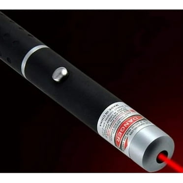 Red Light Beam Flashlight Pet Interactive Toys, Long Distance Range Pointer Pen for TV/LED/LCD Screens Red Light Focus Torch 532nm 1mw