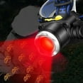 thumbnail image 1 of Red Light Beekeeping Headlamp | LED Head-Mounted Flashlight | Adjustable 90° Angle | Red & White Dual Light Source | Rechargeable Lithium Battery | Waterproof | Focusing Zoom | Lightweight 93g |, 1 of 8