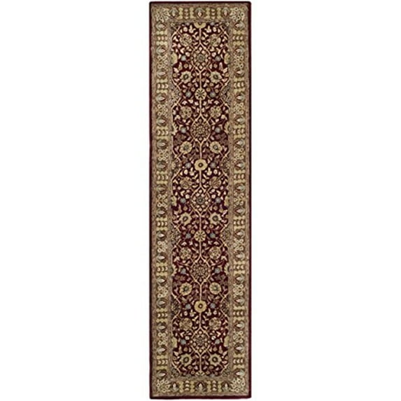 Traditional Rug - Persian Legend New Zealand Wool -Red/Light Brown-Color:Red/Light Brown,Design:Traditional,Shape:Accent,Size:4'L x 2' 3''W
