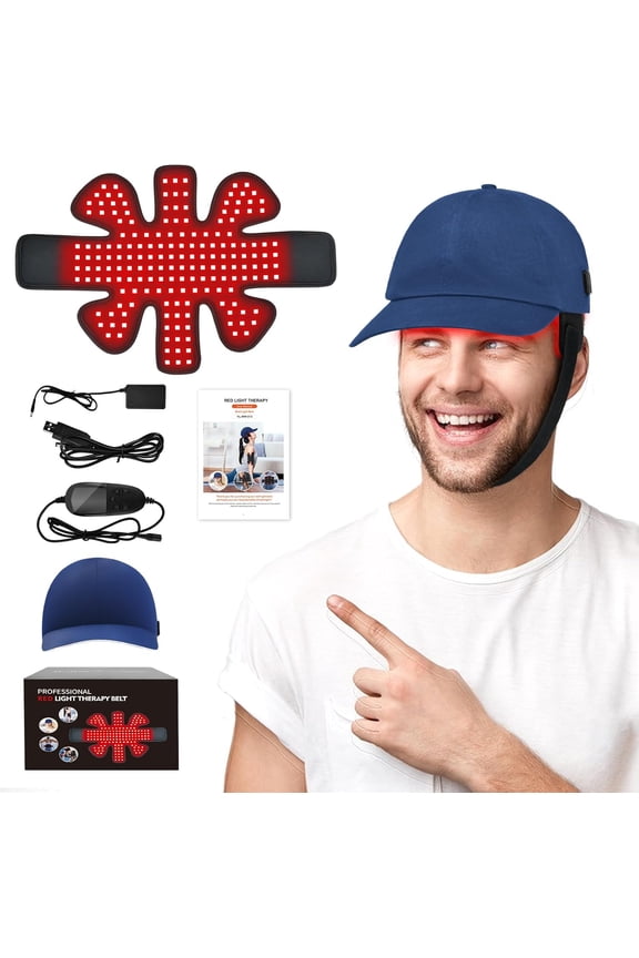 Red Light Cap, Red Light for Head Infrared Light hat
