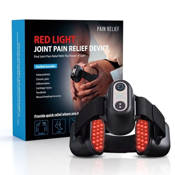 Red Light Device with Infrared Wavelengths, Wearable Design for Knee Shoulder Elbow Wrist, USB Rechargeable