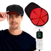 Red Light Hair Growth Cap Adjustable, Red Light LED Therapy Cap with 540 LEDs for Thick Stong Hair180 tri-wick