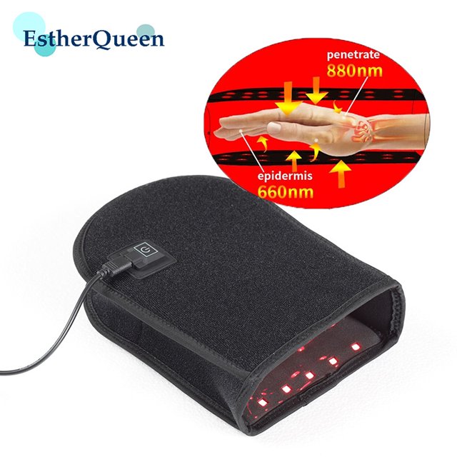 Red Light Infrared Therapy Device For Hand Pain Relief Near Mitten