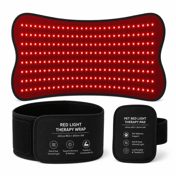 Red Light Mat 32"x15" 240 LEDs Body Relaxation