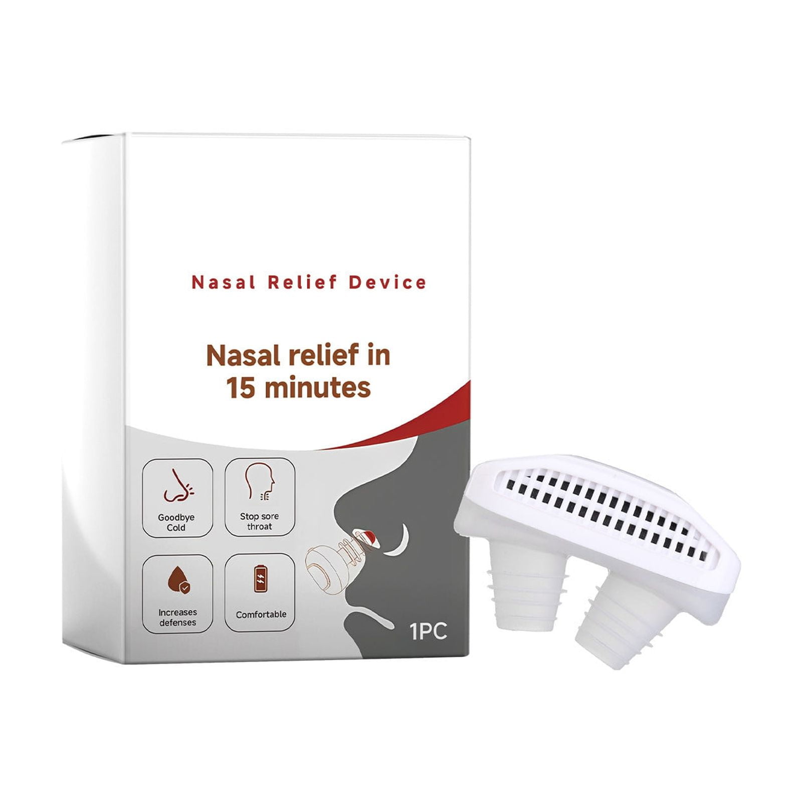 Red Light Nose Device Nose Soothing Device Korean Makeup Products Nose