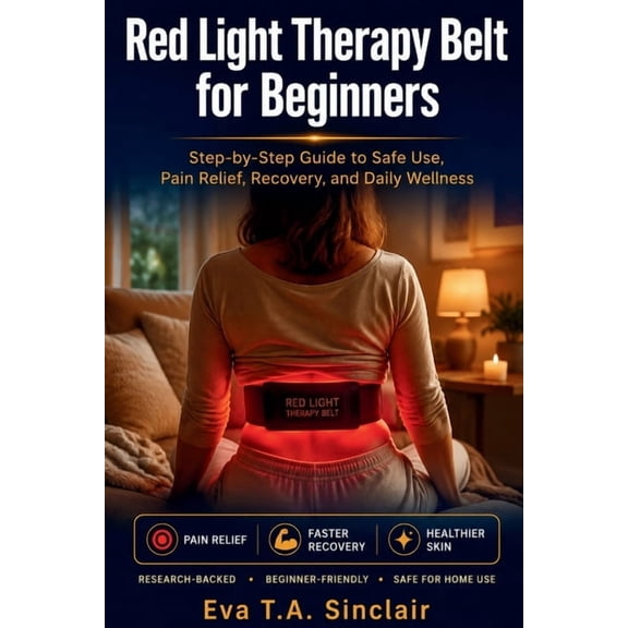 Red Light Therapy Belt for Beginners: Step-by-Step Guide to Safe Use, Pain Relief, Recovery, and Daily Wellness, (Paperback)
