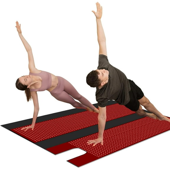 Red Light Therapy Blanket for Full Body Coverage 2460 LEDs with Red&Near Infrared Light Therapy-Wrap to Improve Sleep,Skin Health,Pain,Anti-Aging,Pulse&Brightness Control for Home(2Pcs)