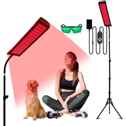 Red Light with Remote Control for Face and Body, 660nm Deed Red Light and 850nm Near Infrared LED Red Light Device at Home for Body