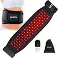 thumbnail image 1 of Red Light Therapy for Body,Red Light Therapy Belt 660nm 850nm,Upgraded 3 in 1 Led Beads,Red Light Belt Relieve Muscle 、Back Fatigue Red-Light-Belt Wrap Timer Remote Control, 1 of 4