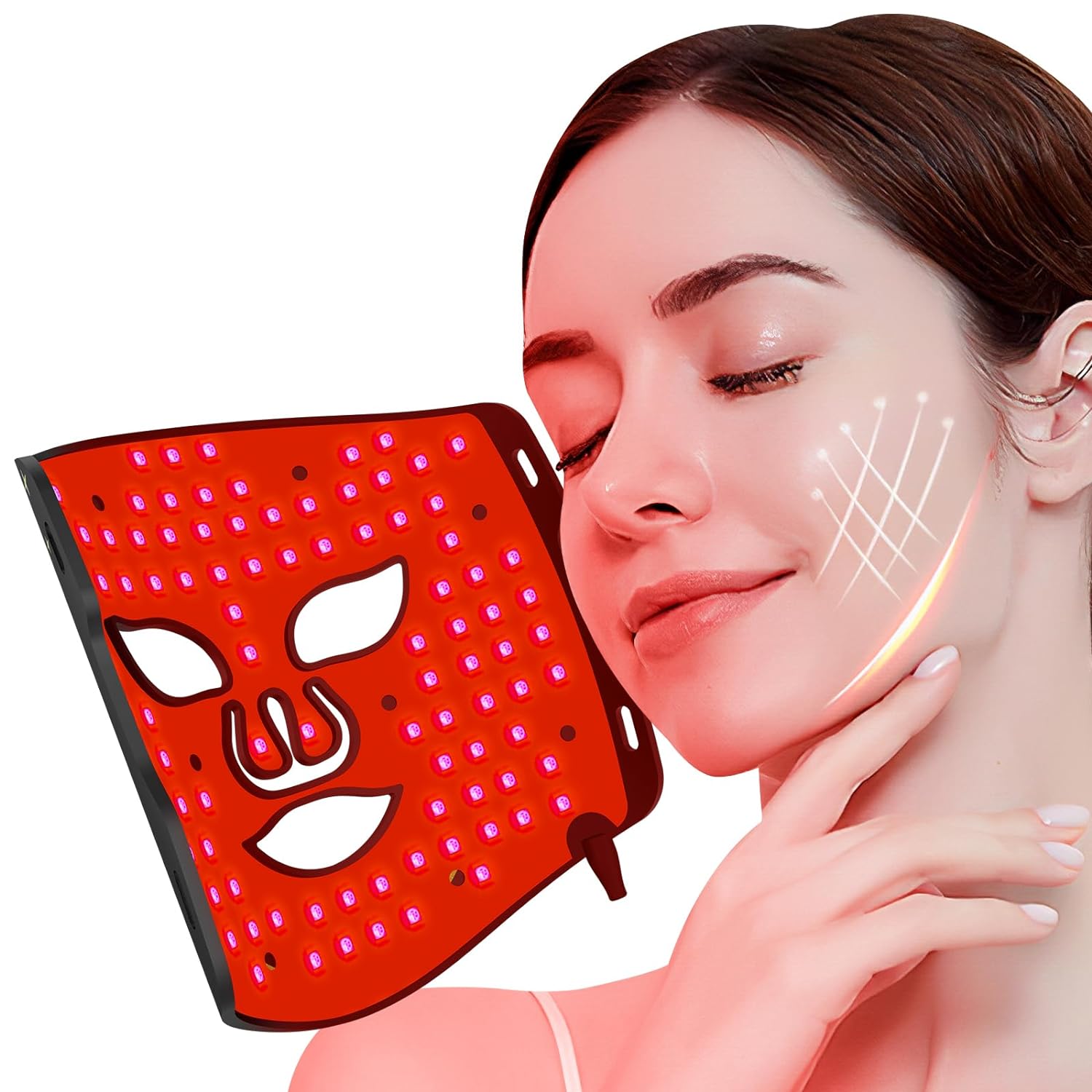 Red Light Therapy for Face【Thinner Softer Lighter Silicone】 Upgraded 7