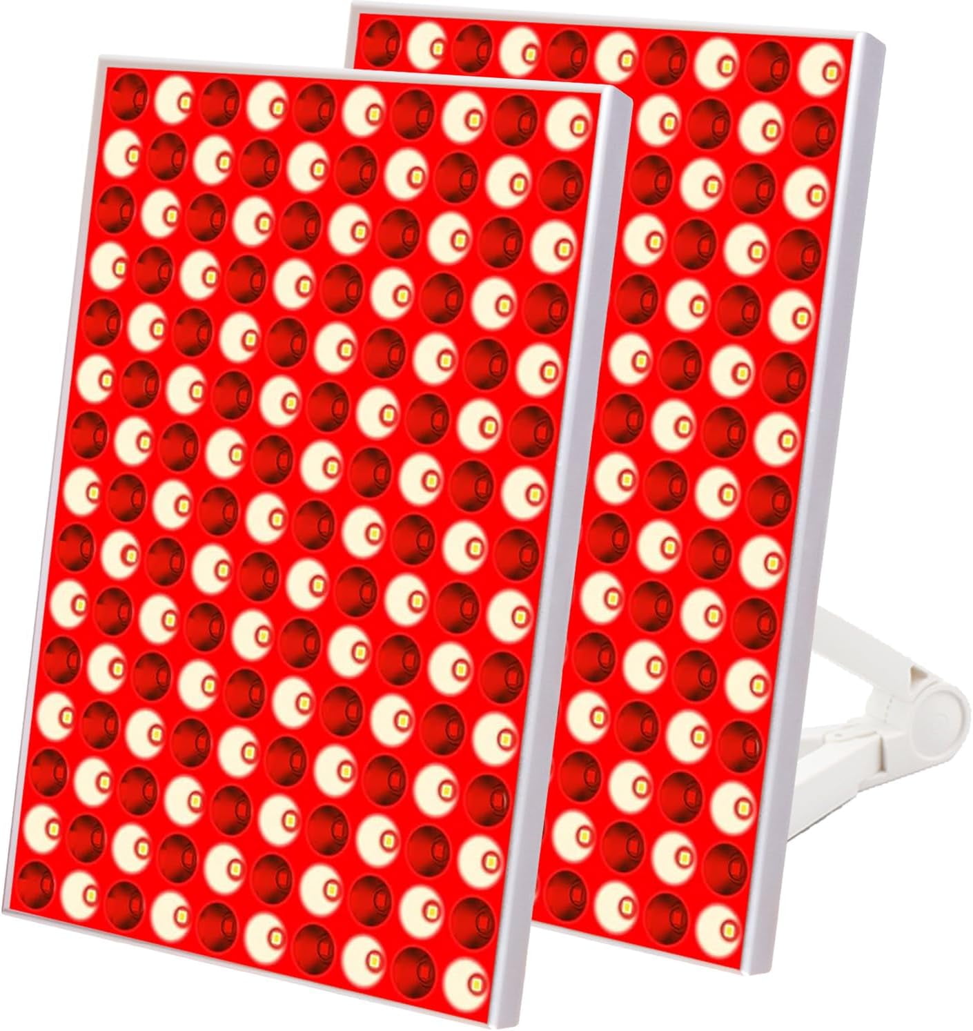 Red Light Therapy Lamp, Red Light Therapy for Body, Infrared Light Therapy Panel for Face with Stand, 660nm Red and 850nm Near Infrared LED Red Light Therapy Device at Home for Face and Body (2 Pack)