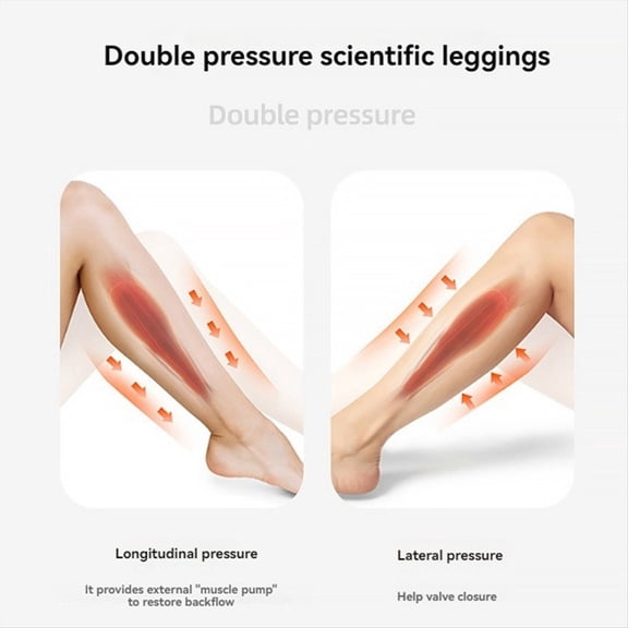 Red Light Therapy Leg Massage Calf Air Compression Massage with Heat for Pain Relief 3Intensities 3Modes Relax Muscles,B