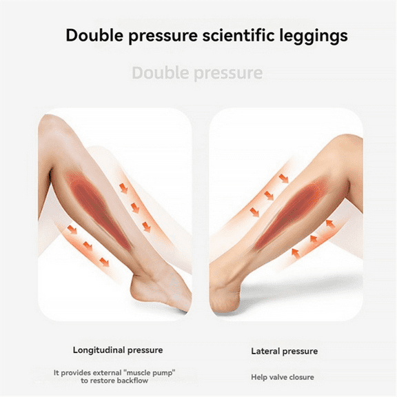 Red Light Therapy Leg Massage Calf Air Compression with Heat for Pain Relief 3Intensitie ywm58