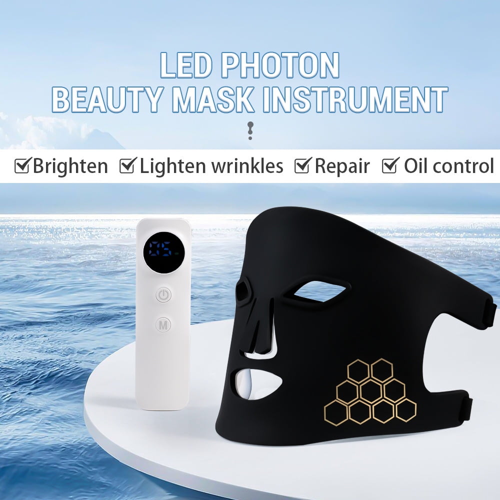 Red Light Therapy Mask for Face Care with 216 LED Chips,Soft