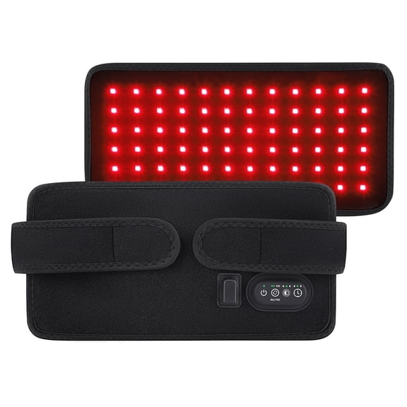 Red Light Therapy Mat, 660nm & 850nm Red Light Heating Pad for Body, 3 Light Intensity, 4 Modes, Improve Circulation for Women Men (Corded)