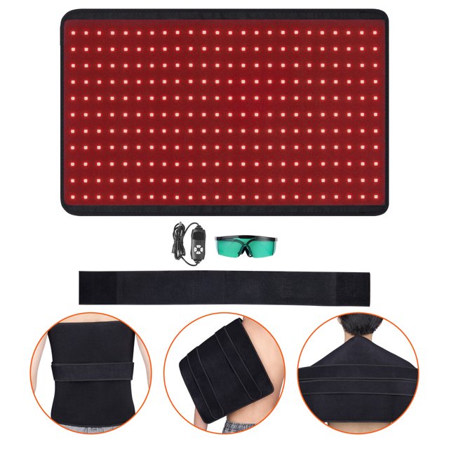 Red Light Therapy Mat for Body 264PCS LED Light Therapy Pad 3