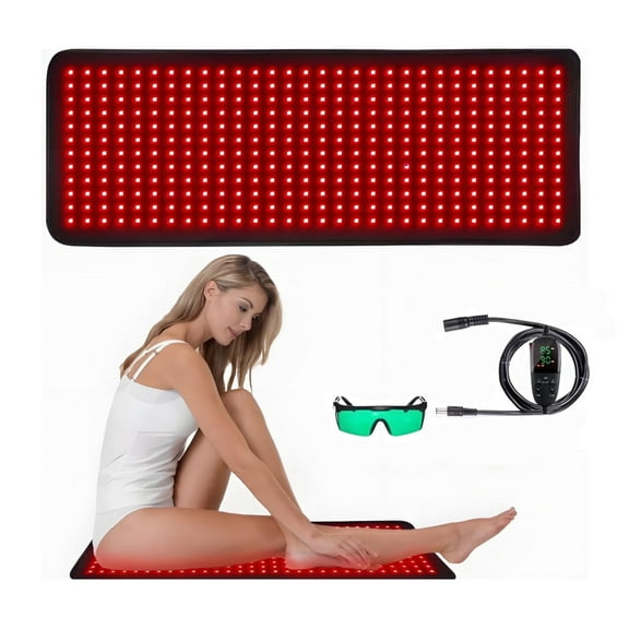 Red Light Therapy Pad Infrared LED Full Body Mat Device Back Muscle Pain Relief, Body Pain Relief,  Muscle Repair