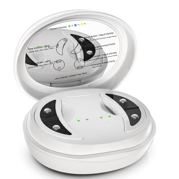 Red Light Therapy,Red Light Therapy Mask,Red Light Eye Massager Gel Paste, Fades Dark Circles Eye Lines Bags Fat Particles & Facial Wrinkles, Anti-Aging Eye & Face Care Pads(MulticolorWhite)