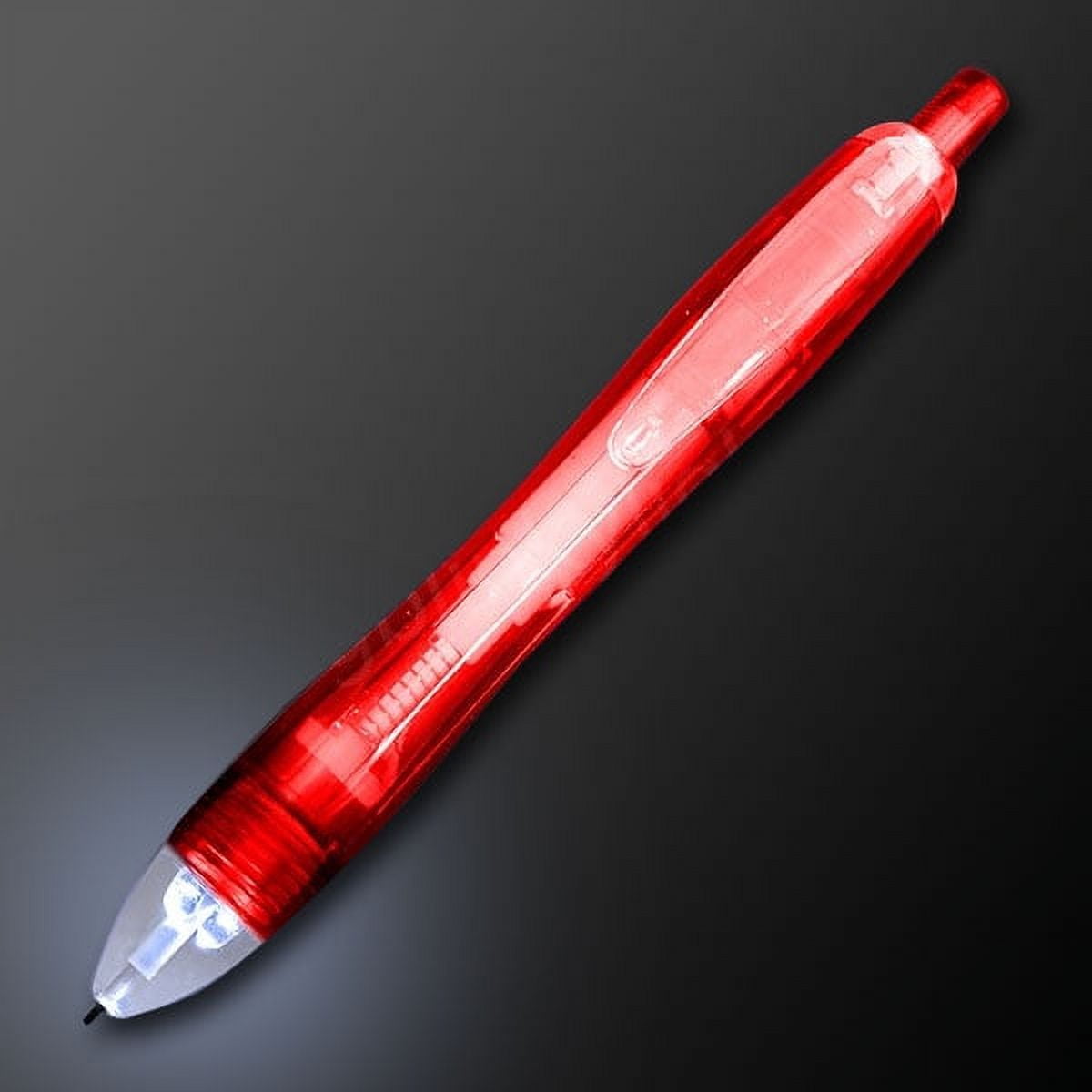 Red Light Tip Pen with White LED