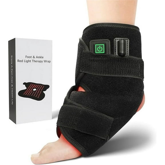 Red Light for Ankle, Infrared Light for Foot Light Exposure, Red Light Wrap for Feet (Single)