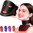 thumbnail image 1 of Morfone Red Light Therapy for Face and Neck, 4 Modes Face Mask Light Therapy with Neck Masks, 850nm Infrared & Red Light Mask for At-Home & Travel, Ideal Gift for Woman, 1 of 10