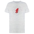 thumbnail image 1 of Red Lightning Bolt Tee Men's -Image by Shutterstock, 1 of 2