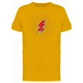 thumbnail image 1 of Red Lightning Bolt Tee Men's -Image by Shutterstock, 1 of 1