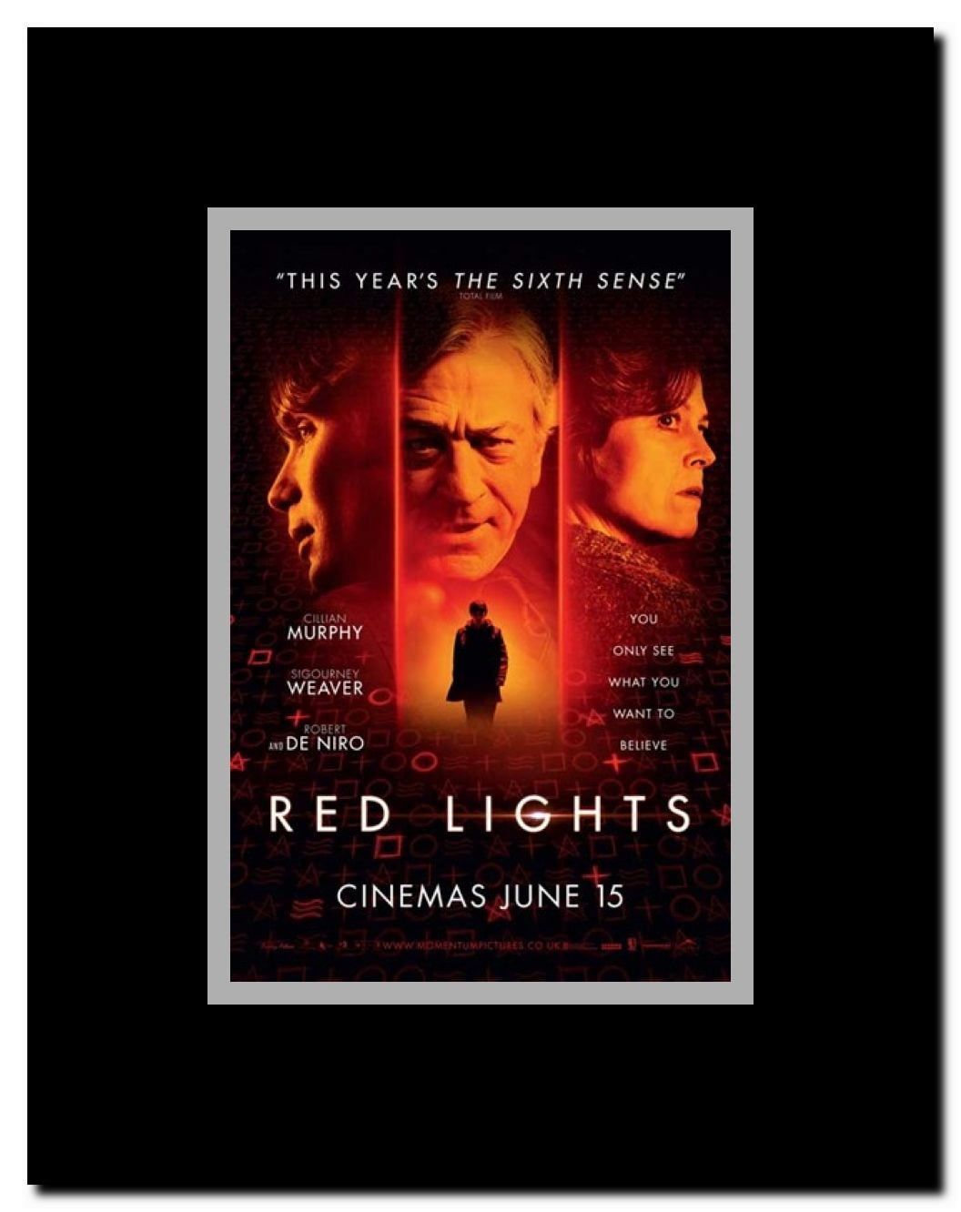 Red Lights Framed Movie Poster