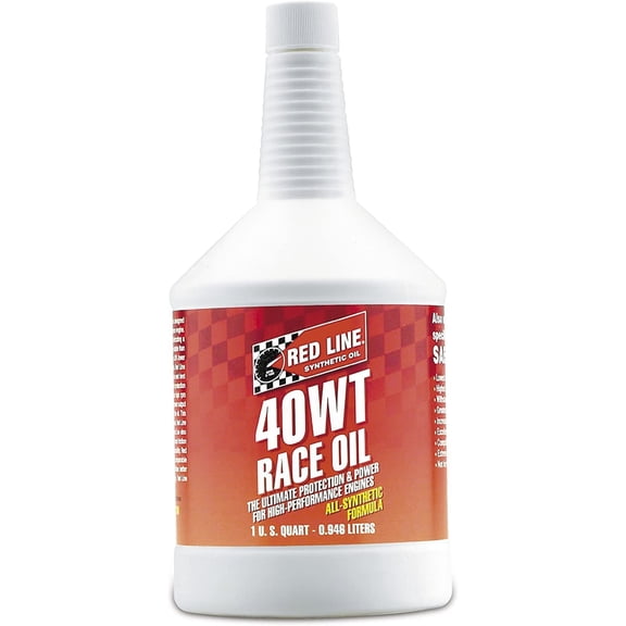 Red Line 10404 40WT Synthetic Race Motor Oil (15W40) - 1 Quart