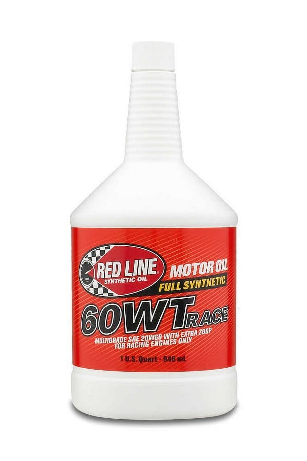 Red Line 10604 60WT Racing Oil Synthetic - Quart