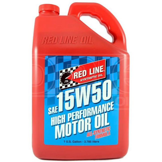 Red Line 11505 Synthetic Motor Oil 15W-50, High Viscosity, for ...