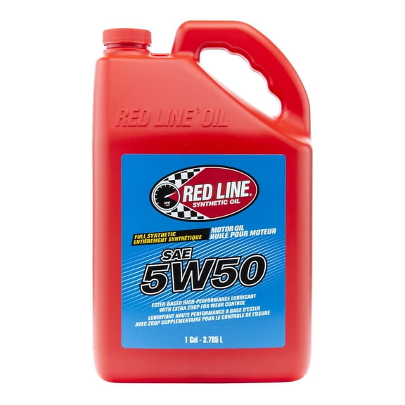 Redline 11605 5W50 Synthetic Motor Oil, Gallon